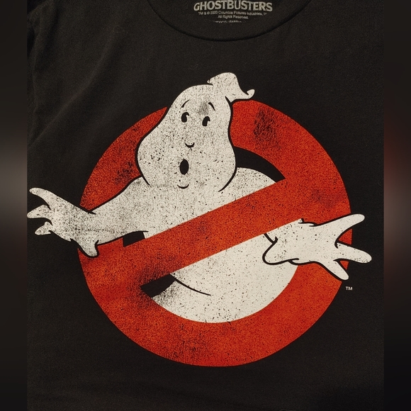 Ghostbusters shirt 1984 style logo graphic tee Ghost Slimer Stay Puft Haunted 🎃 - Picture 4 of 4